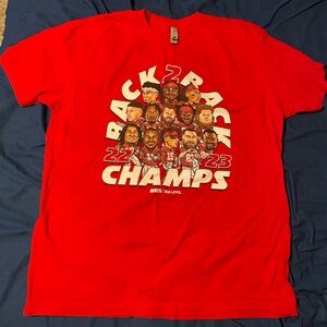 Chiefs Back 2 Back Champs Tee